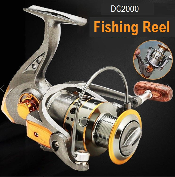 Spinning Fishing Reel 2000 Alloy Spool & Composite Components