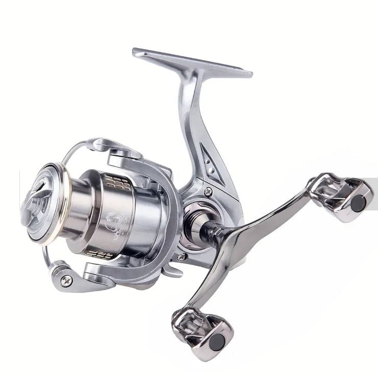 Double Handle Fishing Reel High-Speed Spinning Reel for Freshwater Saltwater - SW1500S