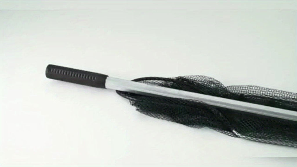Multifunctional telescopic fishing net, extends from 110 cm to 210 cm