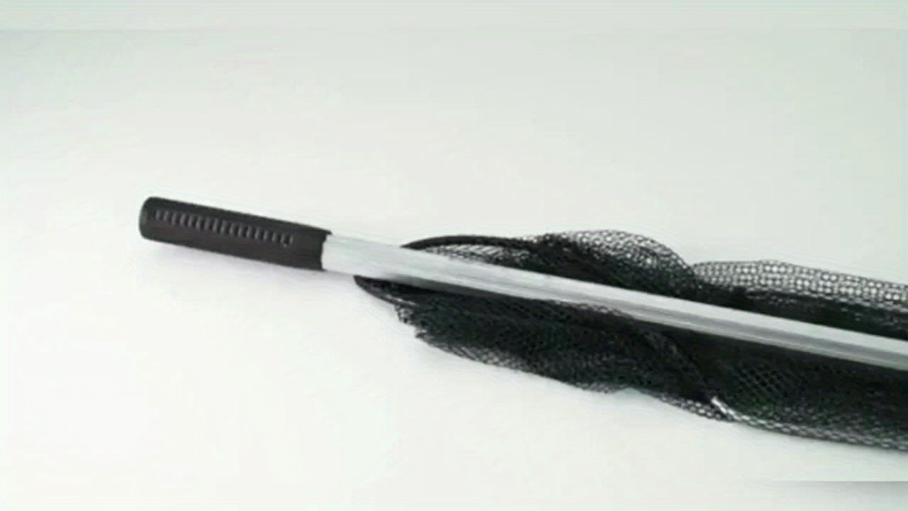 Multifunctional telescopic fishing net, extends from 110 cm to 210 cm