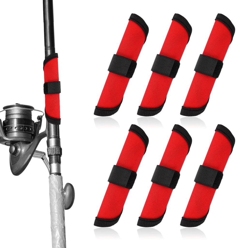 Fishing Rod LURE COVERS 150mm Lure Shield Wrap Easily Cover Rod Lures for ease of storage and safety - 20 Pack