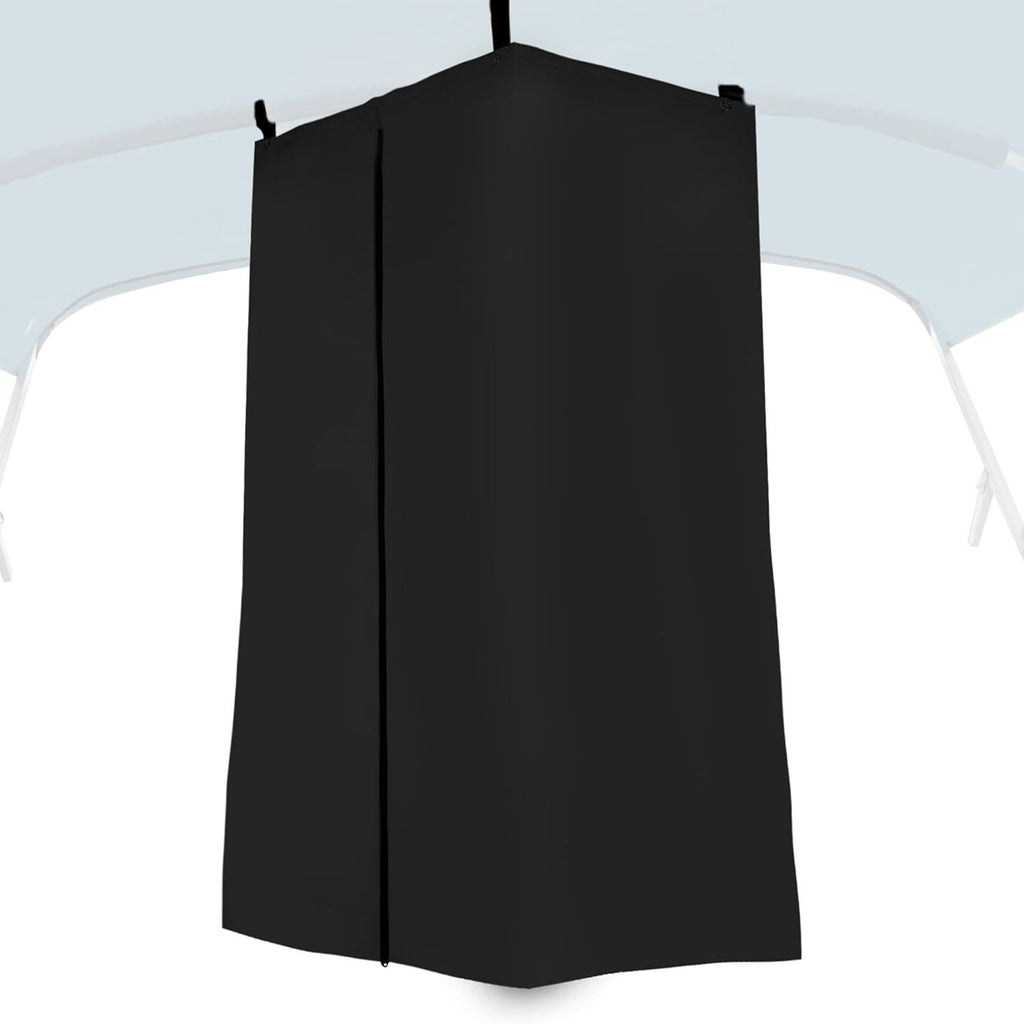 420D Privacy Tent for Boat, Heavy Duty Hanging Changing Room for Top  Portable Privacy Station for Pontoons (black  183*77*69cm）