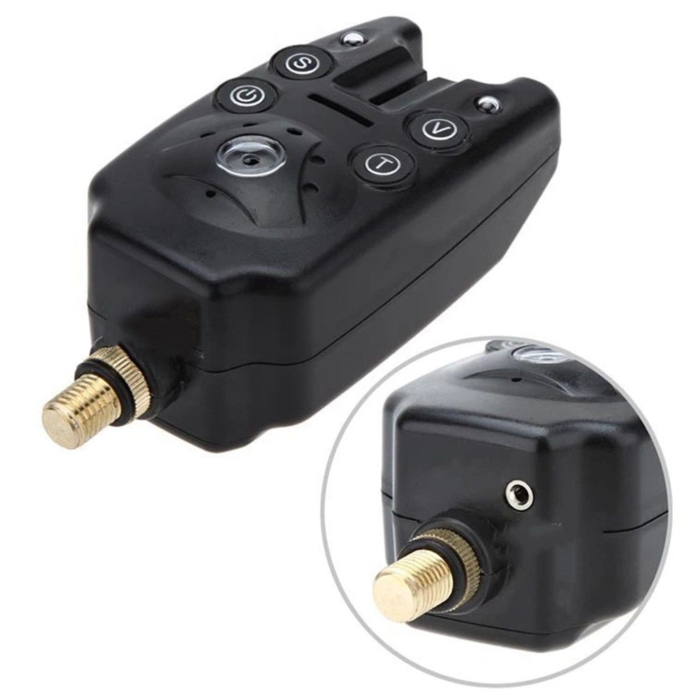 Fishing Bite Alarm Indicator Set LED Fishing Alarms 3 Extendable Aluminium Bank sticks