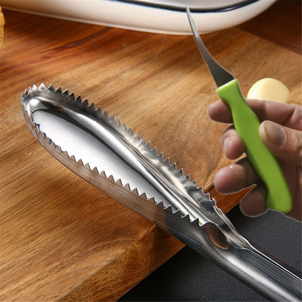 2 Pack Fish Scaler Stainless Steel Sturdy & Portable, Quick & Easy.