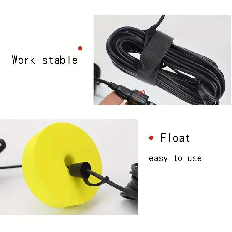 Handheld Fish Finder - Sonar Water Depth & Fish Detector Portable Fishing Gear
