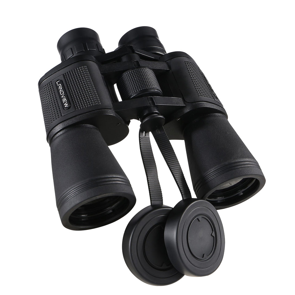 10x50 HD Binoculars - Wide Angle Large Eyepiece - Night Vision for Birdwatching Hiking Concerts - Lightweight & Portable(Orange handwheel)
