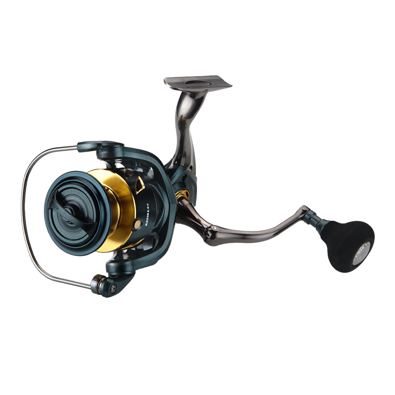 Fishing Reel DEUKIO All-Purpose Spinning 15kg Max Drag + CNC Metal Handle, Zero-Gap Waterproof Design, Ultra-Stable for Landing Big Fish (SA3000
