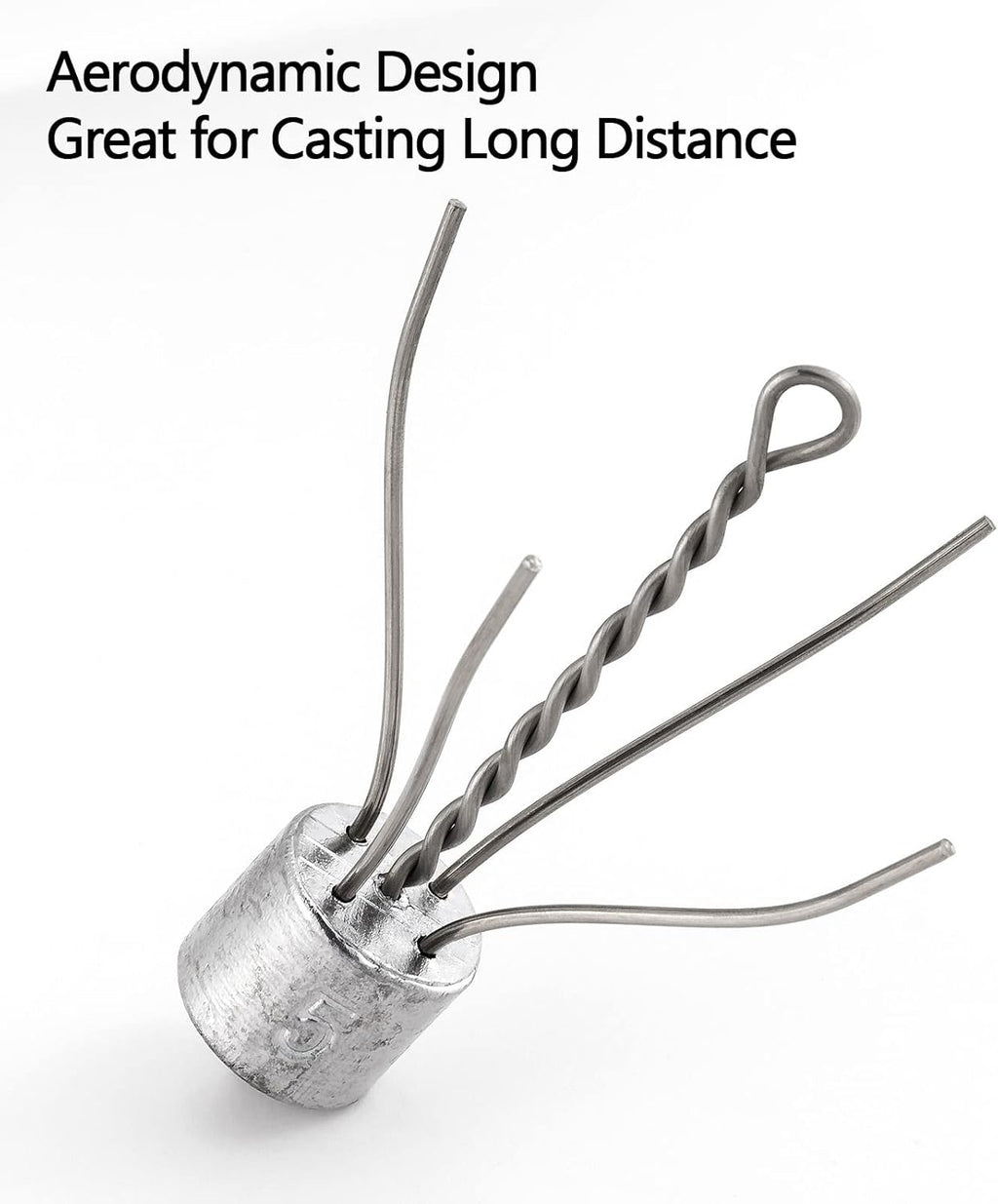 5 Pack Spider Surf Fishing Weight Sputnik Sinker #4 - 113g Sea Bottom Holder