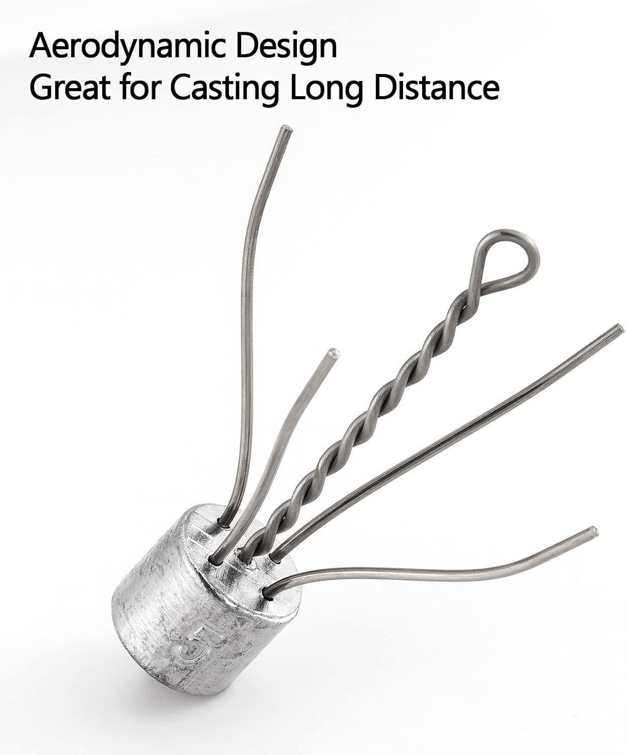 5 Pack Spider Surf Fishing Weight Sputnik Sinker #4 - 113g Sea Bottom Holder