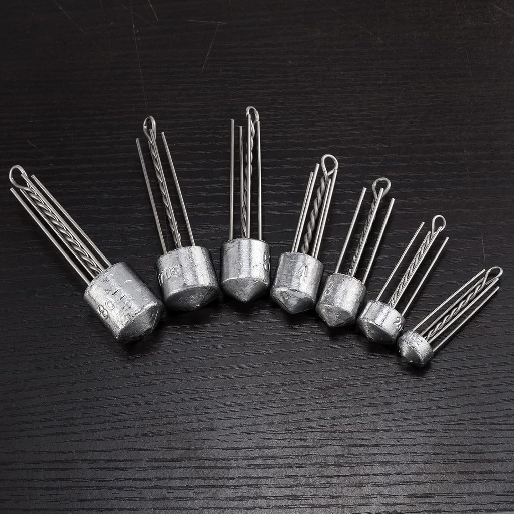 5 Pack Spider Surf Fishing Weight Sputnik Sinker #4 - 113g Sea Bottom Holder