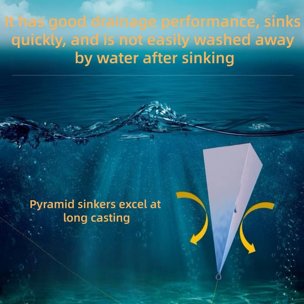 Pyramid Fishing Sinkers Lead 10 Pack (28g-85g)