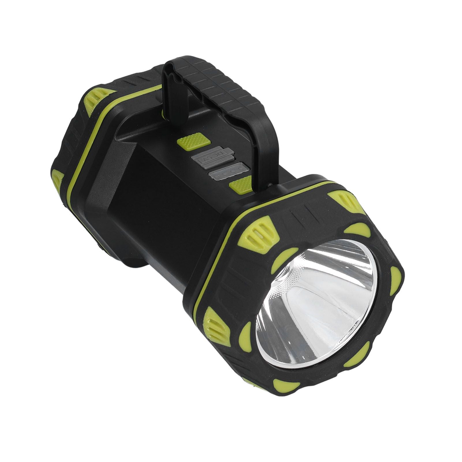 Handheld Flashlight 8 Gears Modes Adjustable Waterproof Rechargeable LED Flashlight with USB Cable for Outdoor Home