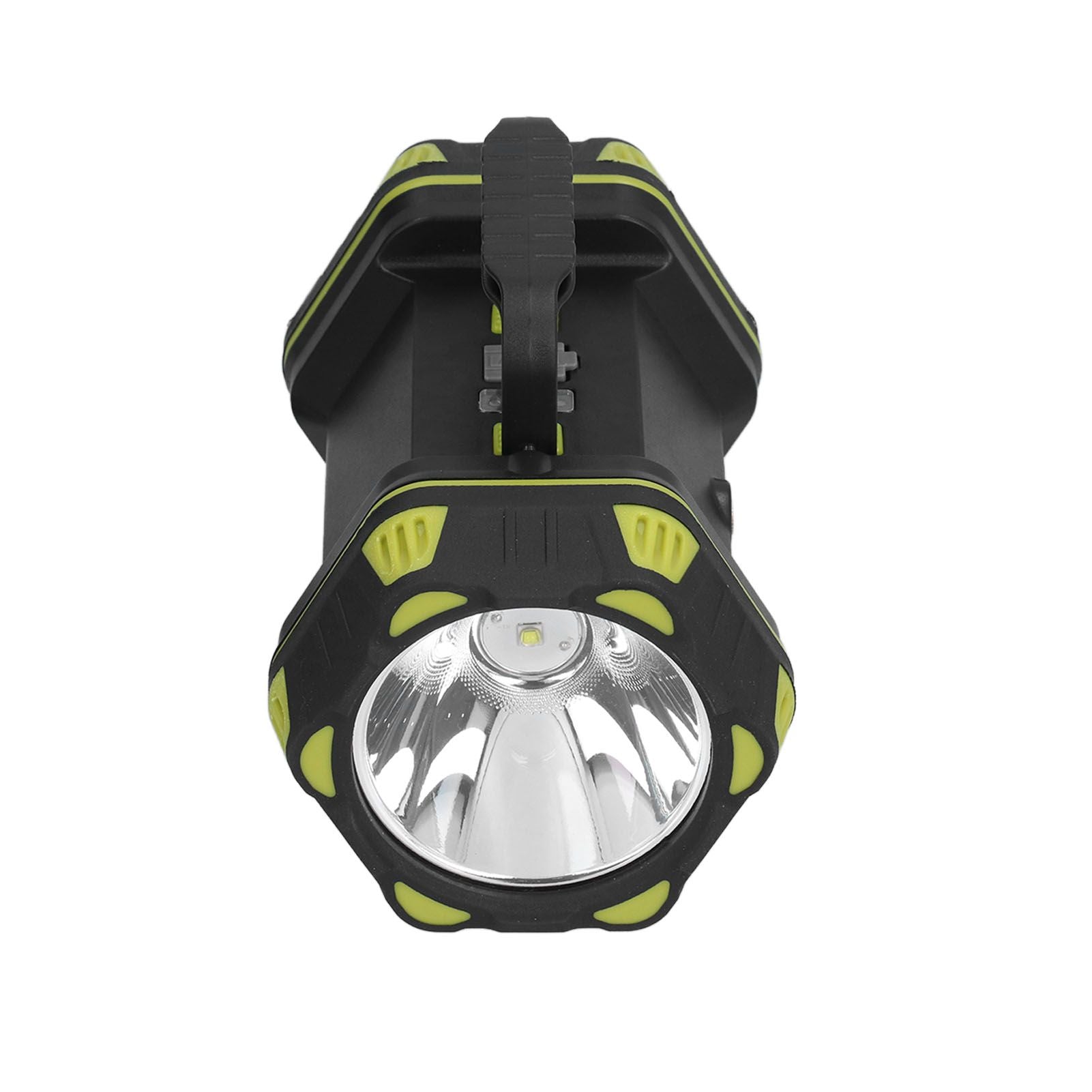 Handheld Flashlight 8 Gears Modes Adjustable Waterproof Rechargeable LED Flashlight with USB Cable for Outdoor Home