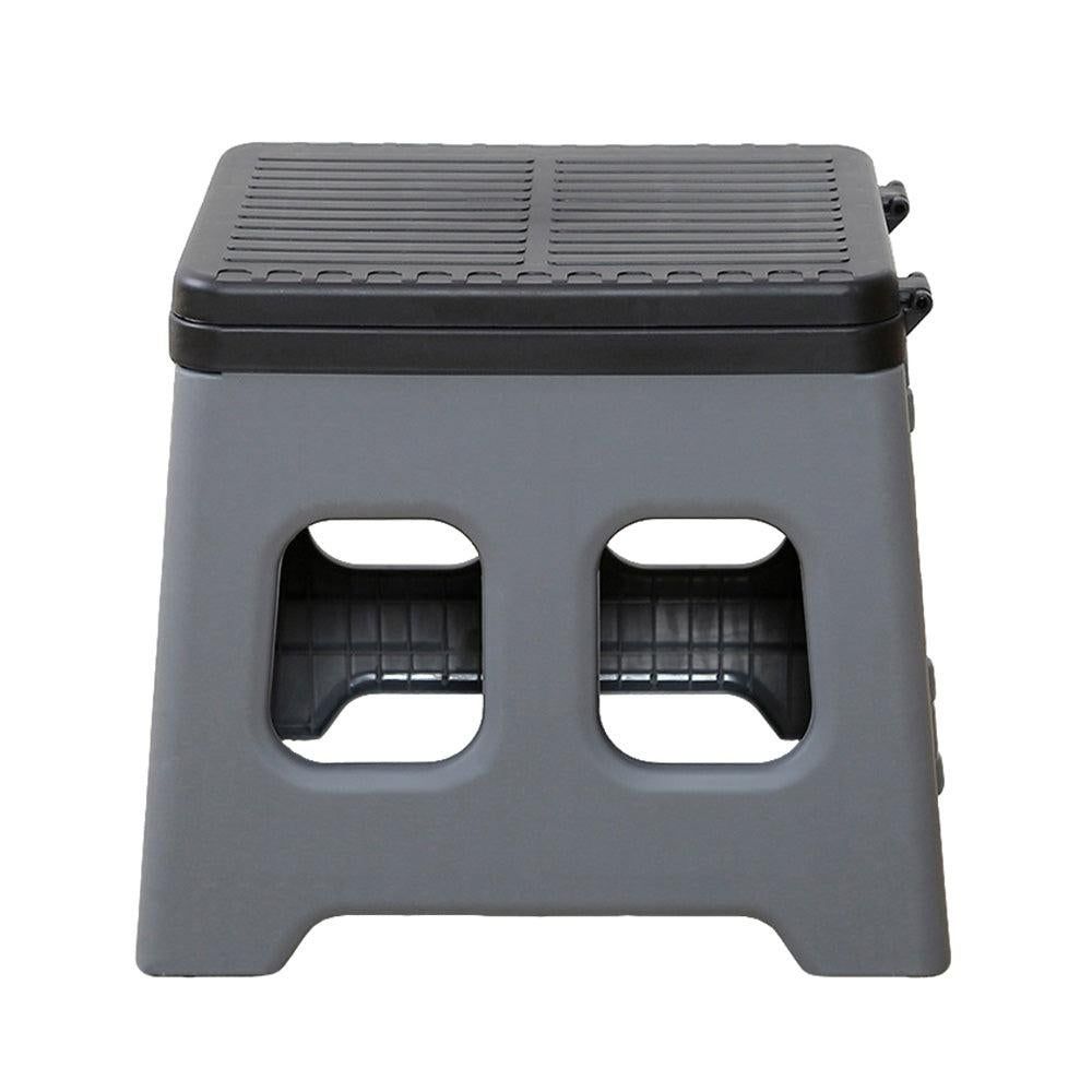 Portable Folding Toilet Seat for Camping and Travel Grey