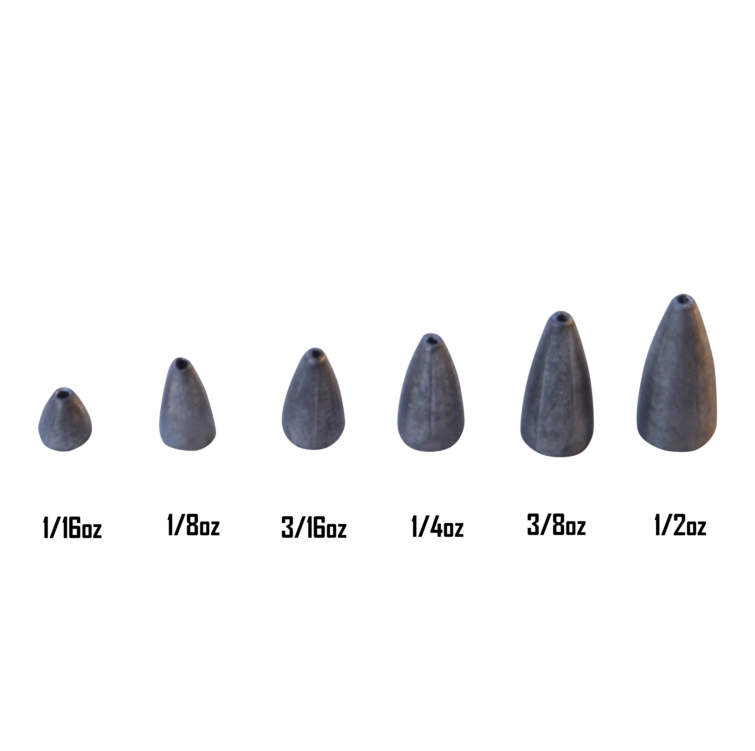Swimerz 3/8 oz Lead Bullet Sinker - Qty 10 Pack
