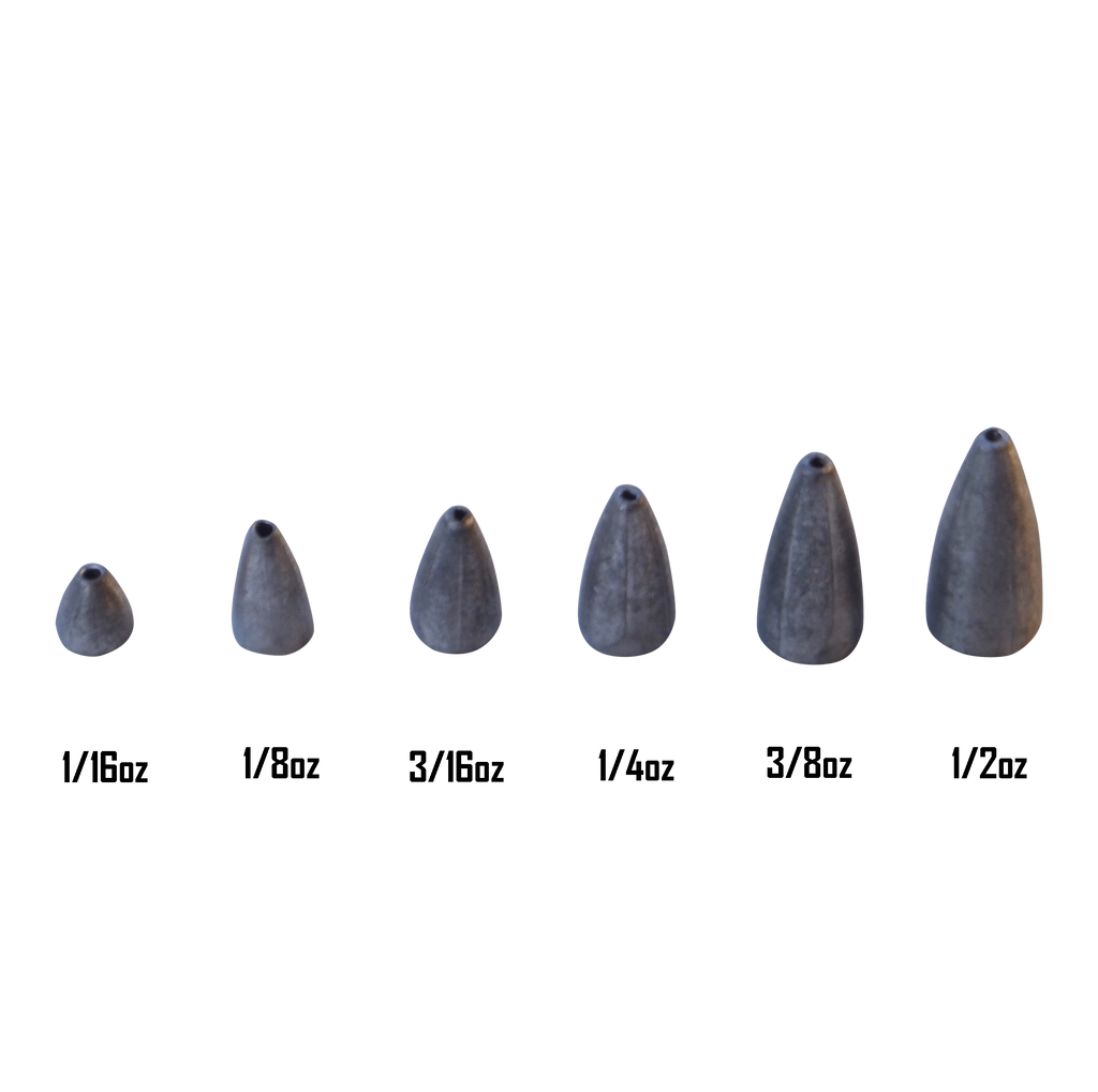 Swimerz 1/2 oz Lead Bullet Sinker - Qty 10 Pack