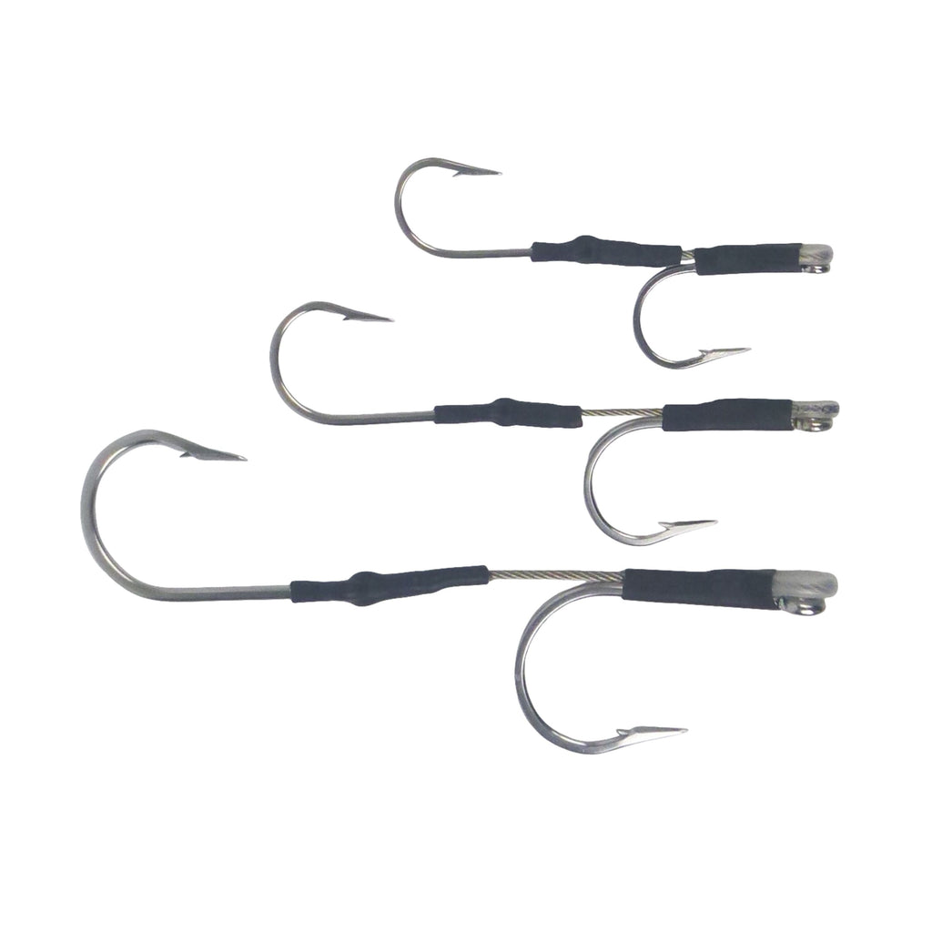 Swimerz Jigging & Trolling Hooks, 180 Double, 6/0, Qty 3