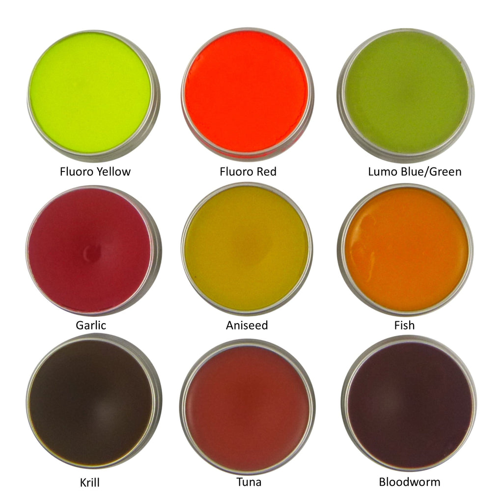 Captain Jack's Gel Scent - Fluoro Red, 15 gm Tin