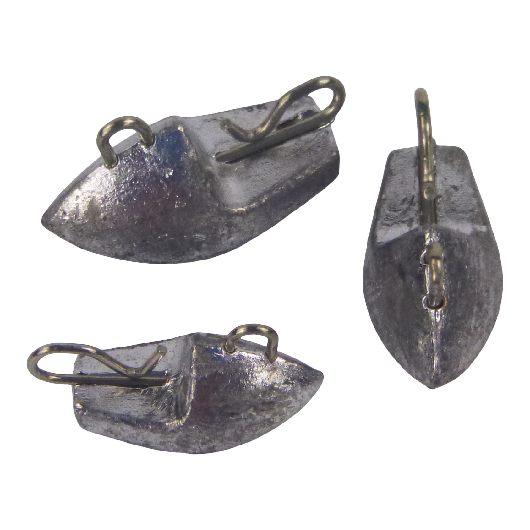 Swimerz 10gm Arrowhead Jig Head, 3/8oz, Lead, Qty 12