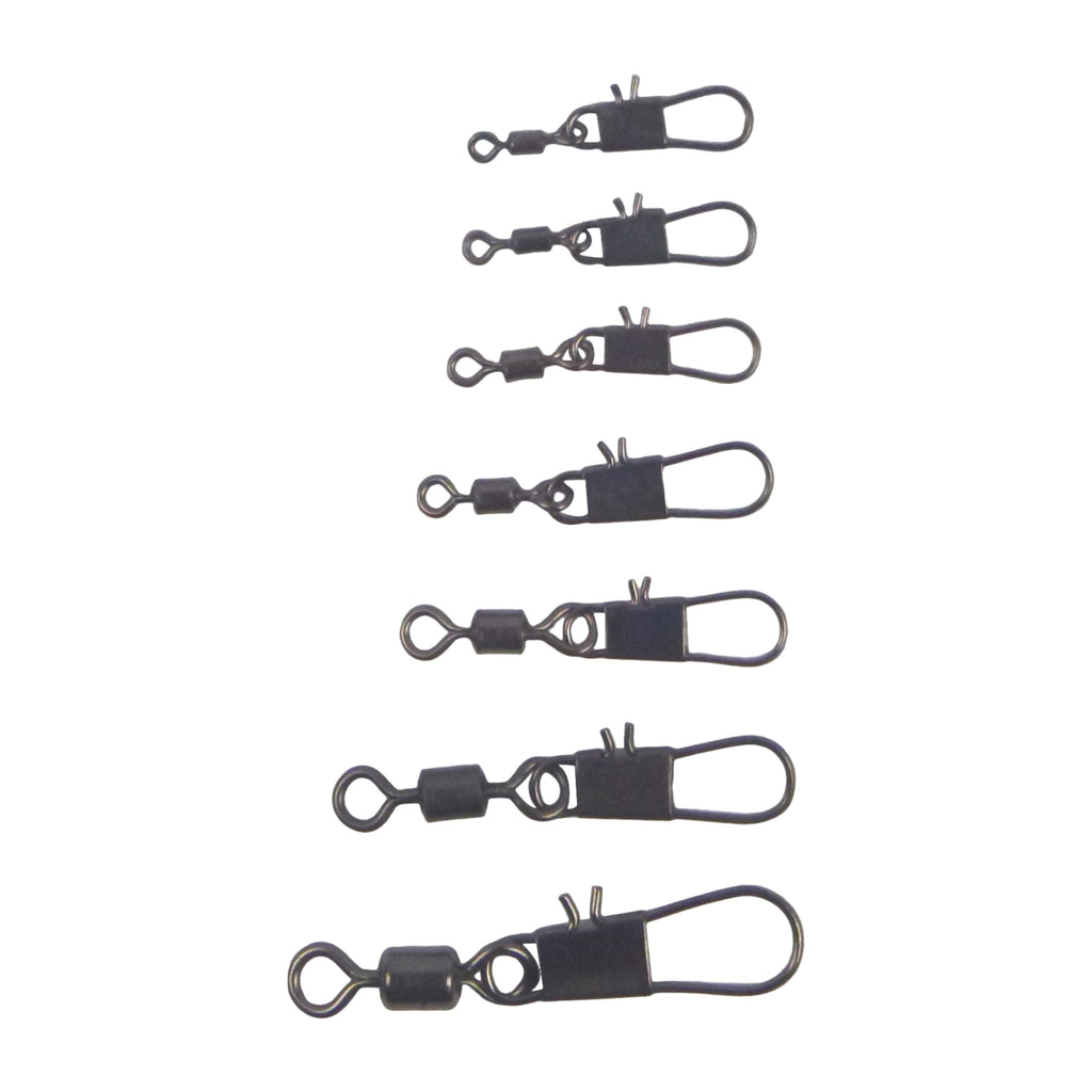 Swimerz Rolling Swivel w Interlock Snap, Size 2, 35 pack