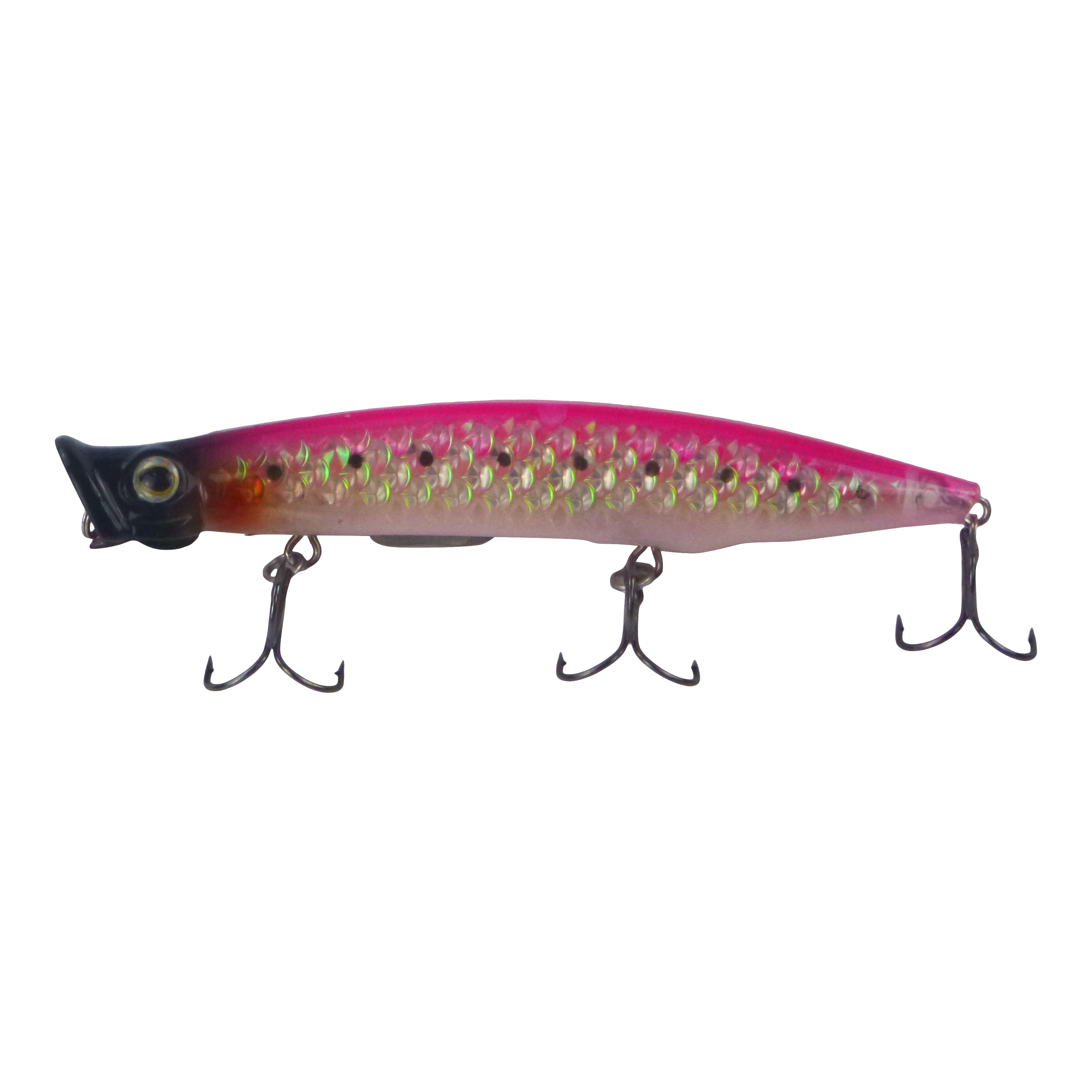 Toppu Mizzu Cupface Popper, 110mm, Hot Pink Hex