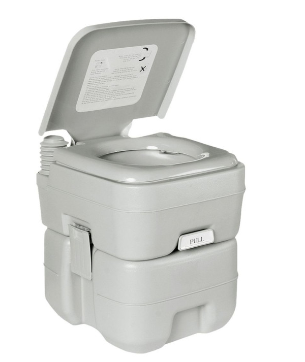 Portable Toilet for Camping, Wallaroo 20Litre Flushing Porta Potty